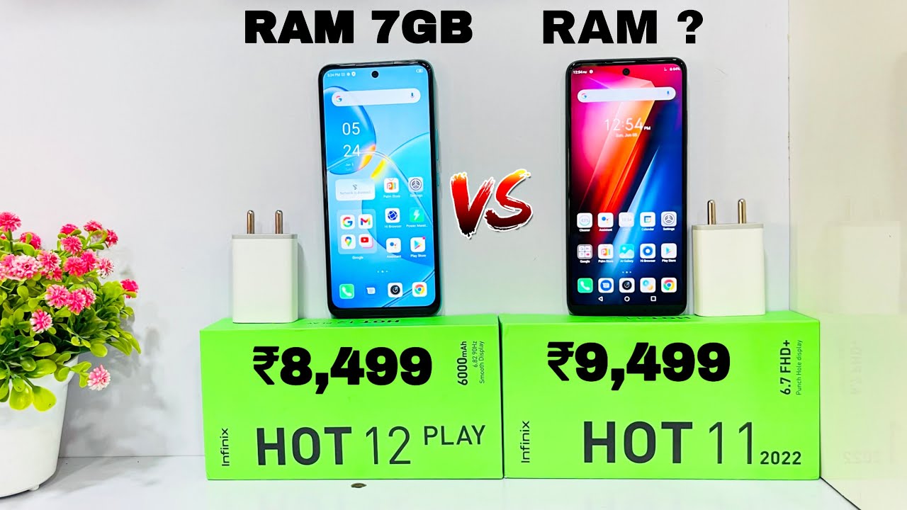 Infinix Hot 12 Play 🆚 Infinix Hot 11 2022 ⚡ Unboxing || Comparison || Under 10000 Best smartphone