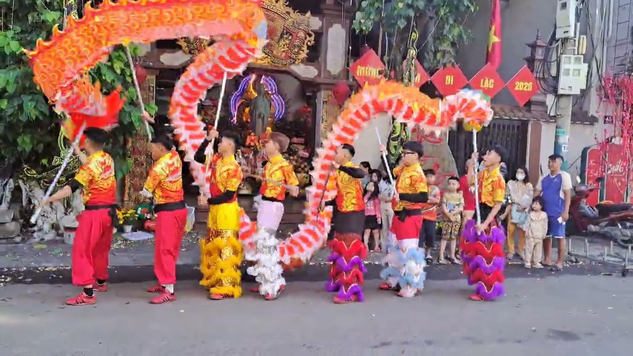 Lân Sư Rồng Vạn Phát - Chùa Tường Quang - Tết 2026 - Múa Rồng
