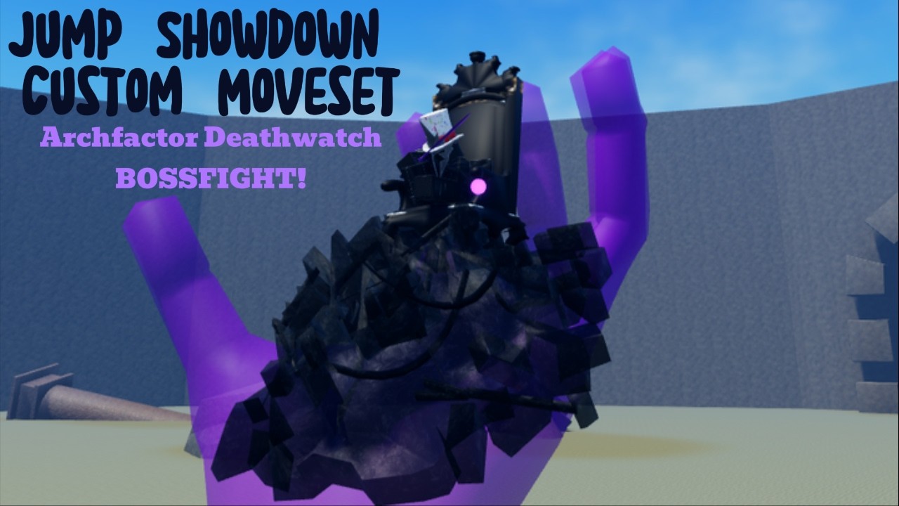 JSD CUSTOM MOVESET! | Archfactor Deathwatch Custom Boss