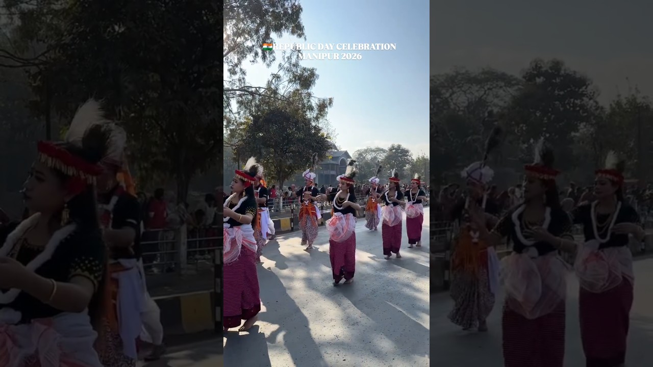Republic day celebration manipur 2026#republic #imphal #republicday #culture#repost  rohit_by_xtreme