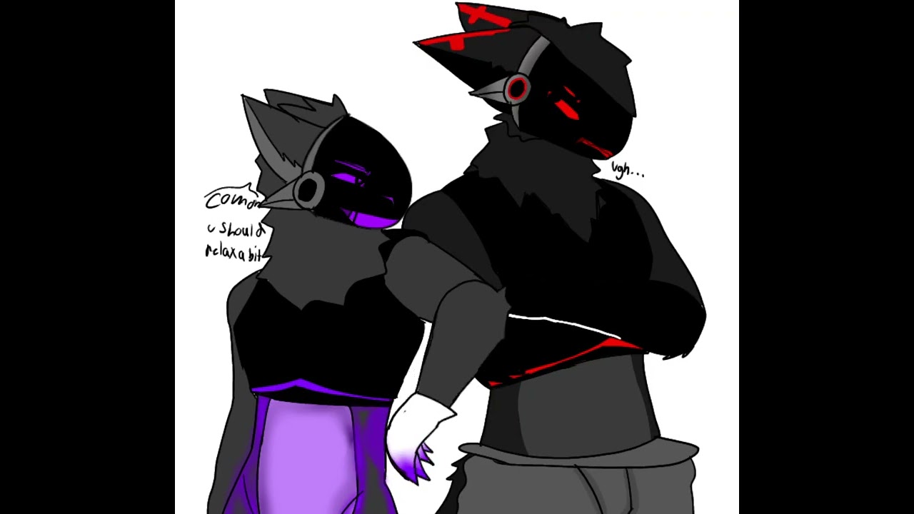 Voice acting my oc and my friend oc #protogen #furry #oc 