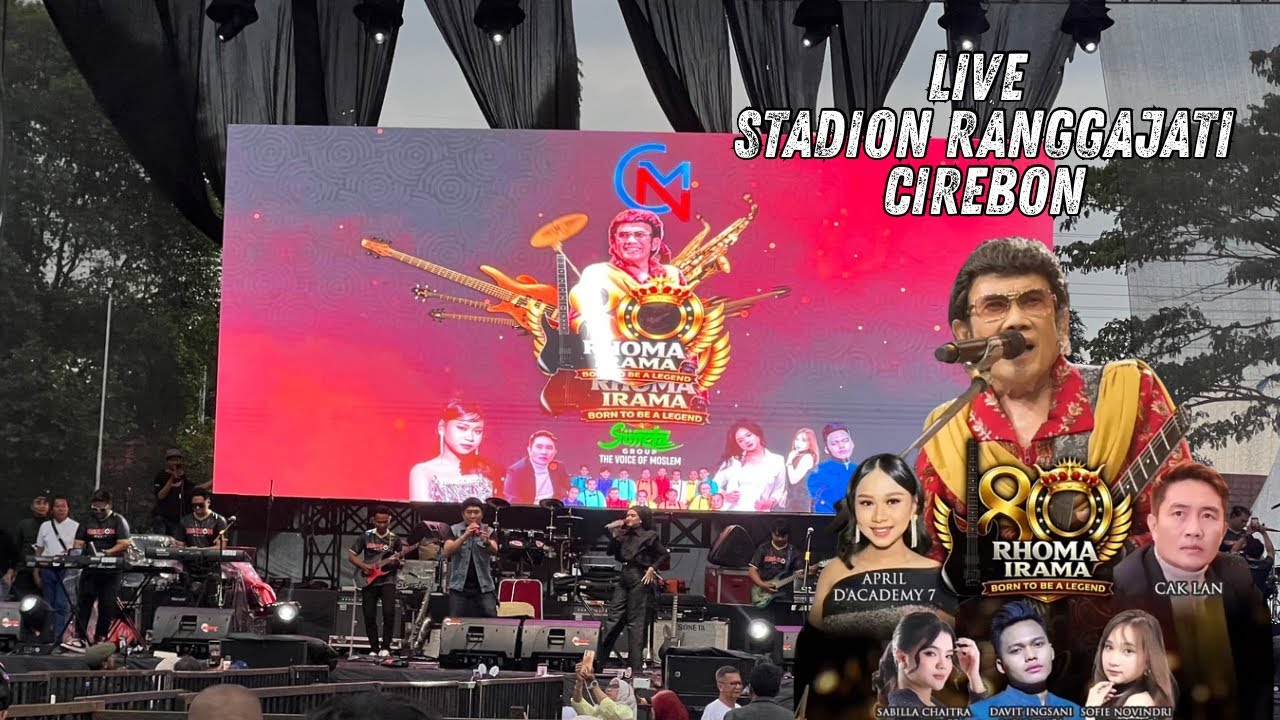 TATU - CAK LAN | KONSER 8 DEKADE RHOMA IRAMA Live Stadion Ranggajati 