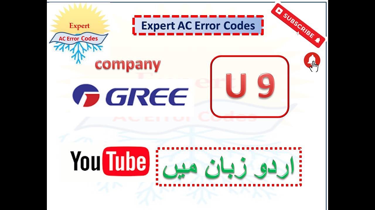 Gree AC U9  error Codes