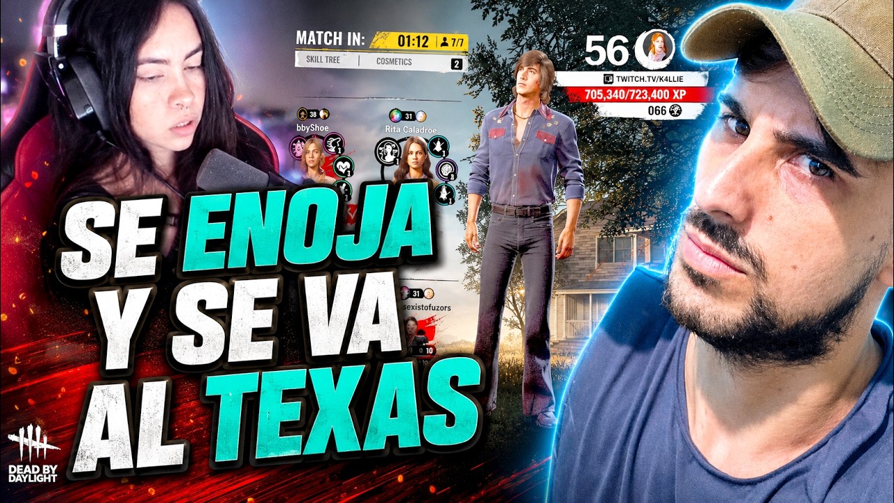 STREAMER BRASILERA y TÓXICA quiso DESTRUIRME y se fue LLORANDO al MASACRE DE TEXAS: JAJA AMASSADA!