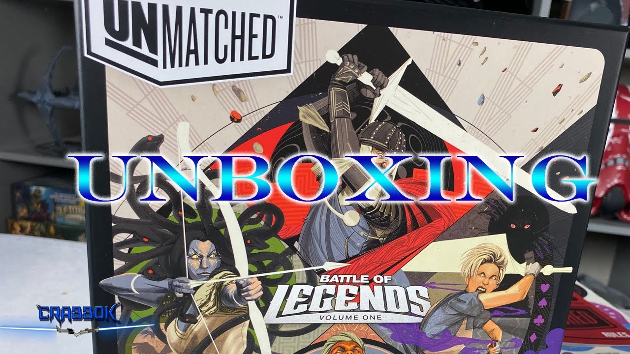 Unmatched : Battle of Legends Volume 1 - Unboxing