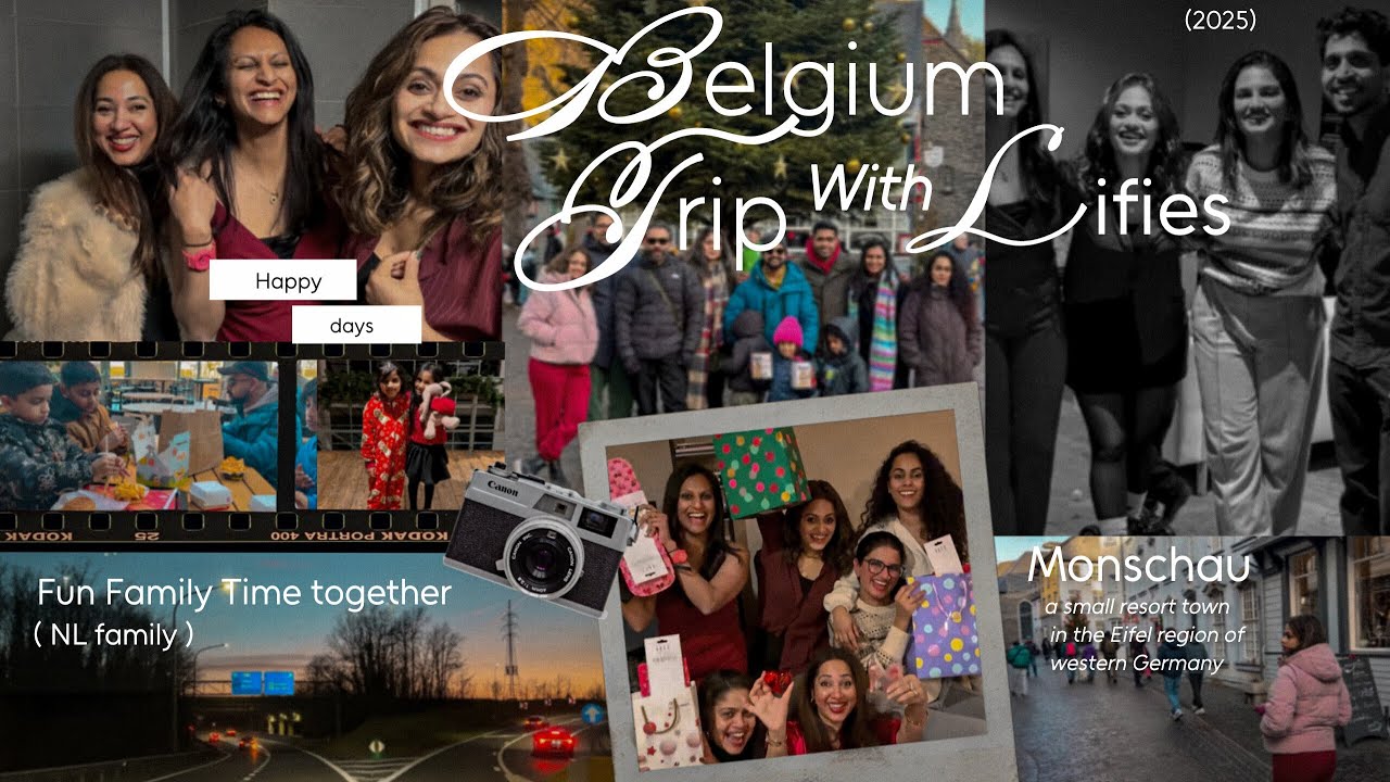 Belgium Trip with my NL Family-Lifies || Fun Family time together|| TiAmo ||Shivrex2.0