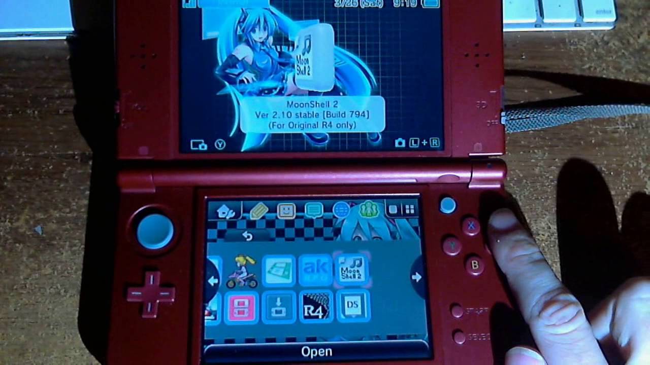 Original R4 now working on Nintendo 3DS!