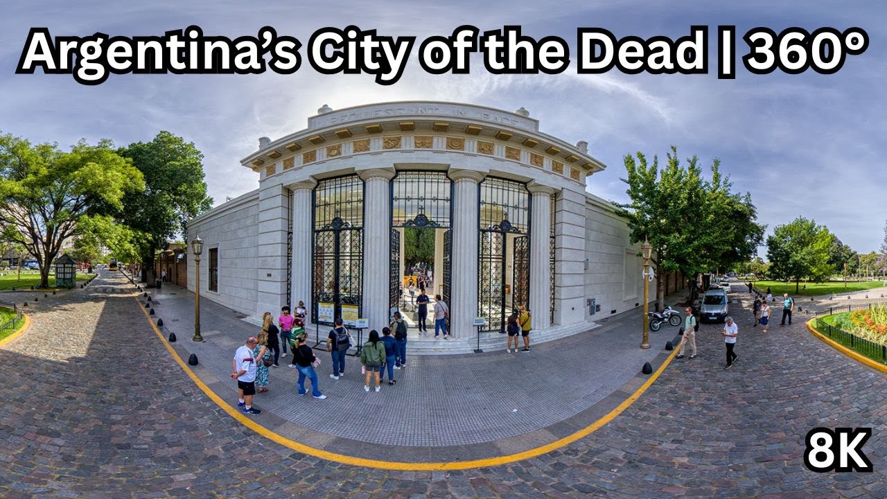 Recoleta Cemetery 360&deg; 8K Walking Tour | Explore Buenos Aires&rsquo; Most Iconic Landmark
