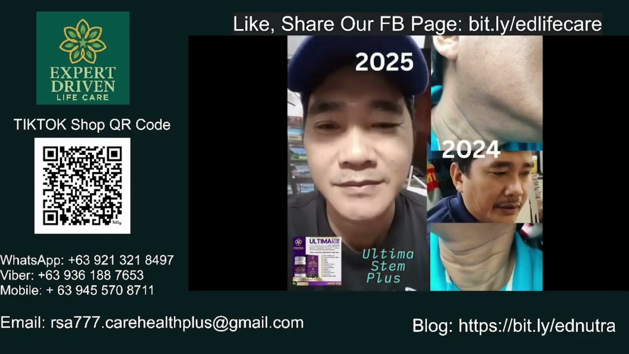 Ultima Stem Plus: Natural na Paraan Para Bumagal ang Aging Process!
