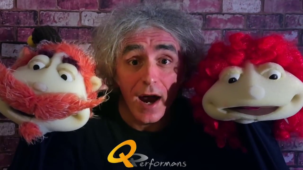 How to Make Foam Hand Puppets - Sünger El Kuklası (Easy & Simple) DIY - QPerformans