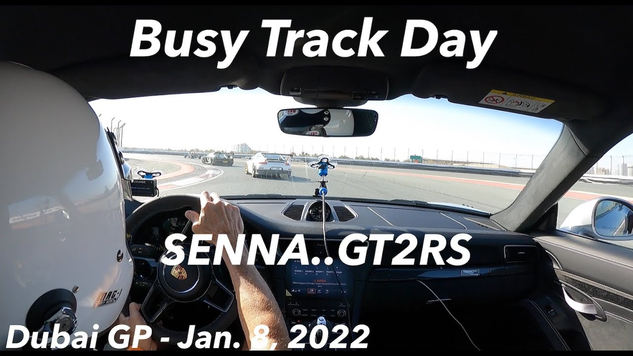 GT3RS W - Dubai Autodrome GP - Maneuvering on busy track + 2 X 2:12s Laps