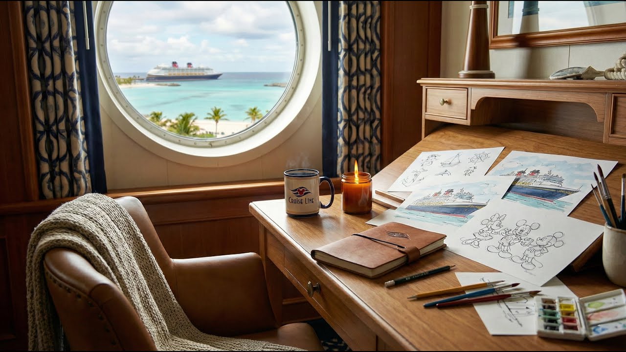 Disney Cruise Castaway Cay 🌴 | Island Vibe Music for Relaxing, Working & Studying