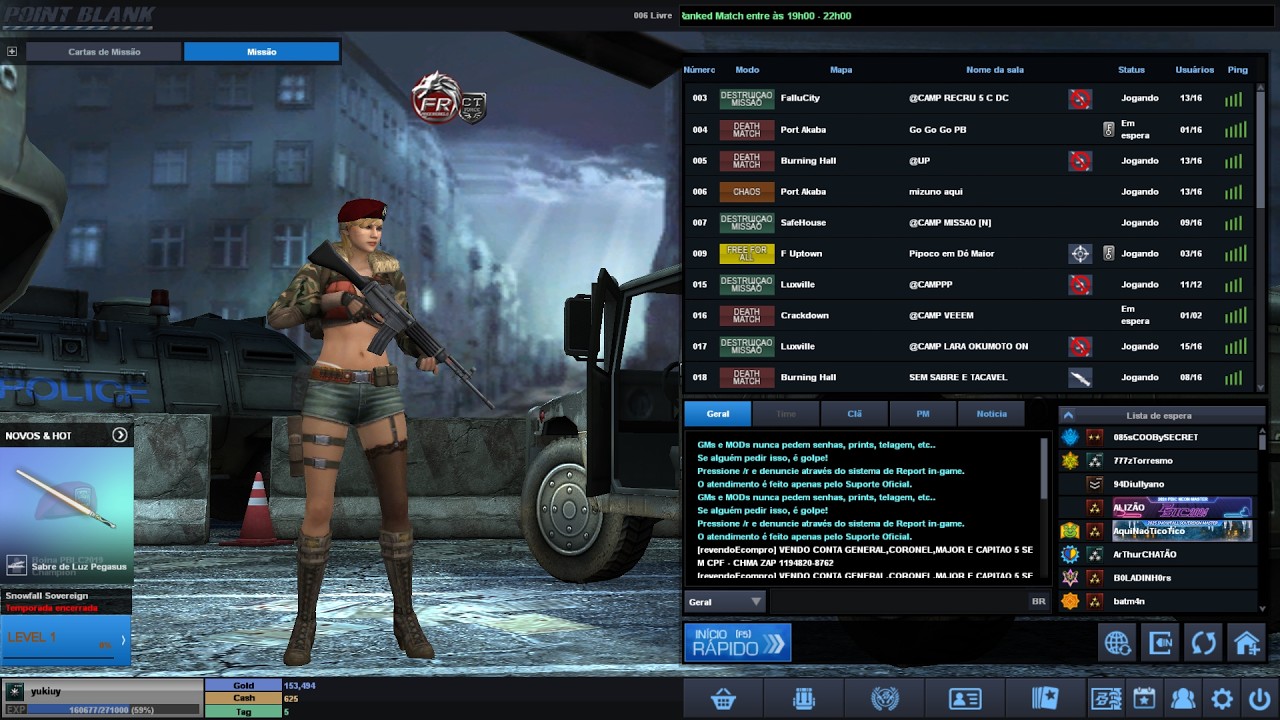 POINT BLANK - Live pra matar saudade + Infos da conta