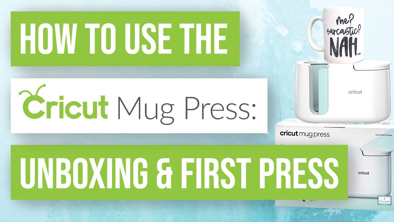 ☕ How to Use the Cricut Mug Press Unboxing and First Press