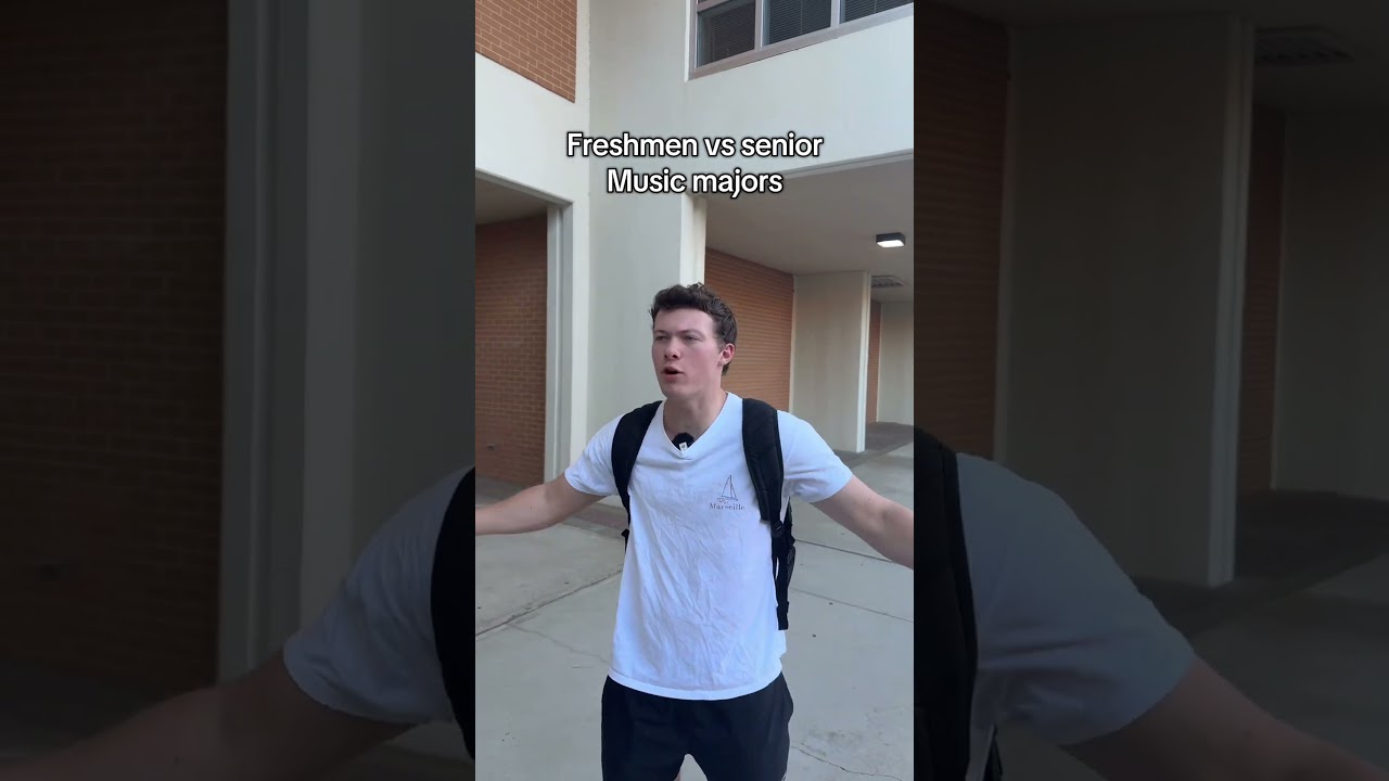 Freshmen vs senior music majors