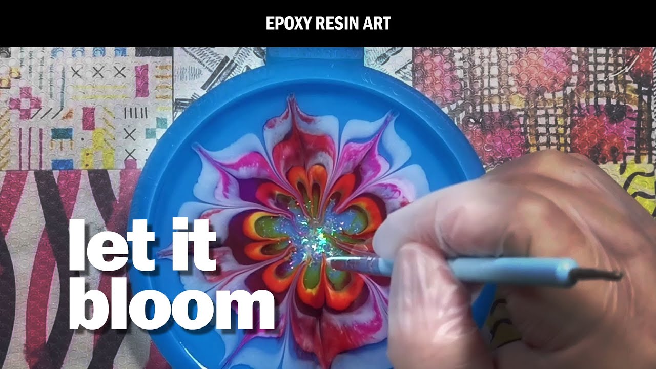 Ep. 115 Let it Bloom  - DIY Epoxy Resin Coaster