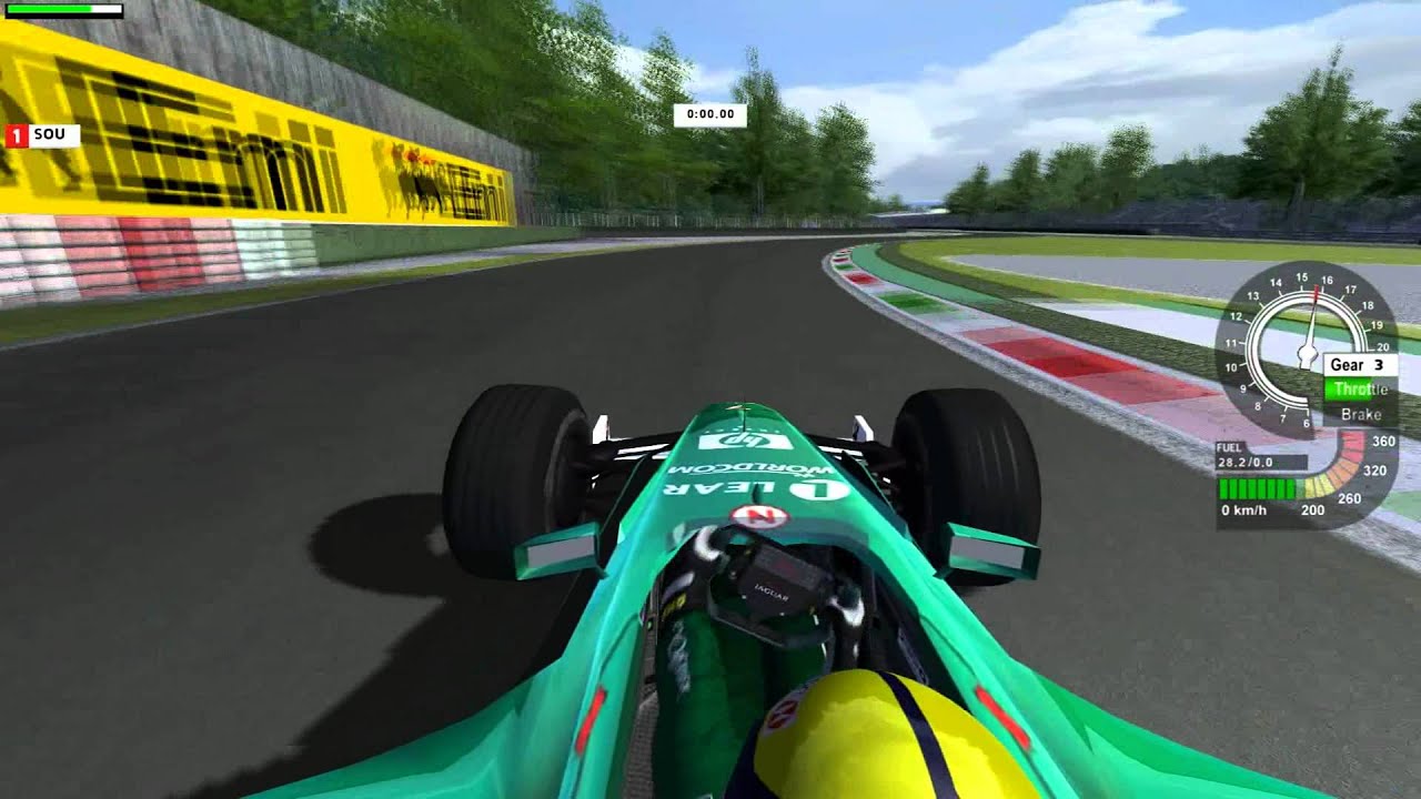 F1 2000 RVR All cars - Monza - rFactor - HD
