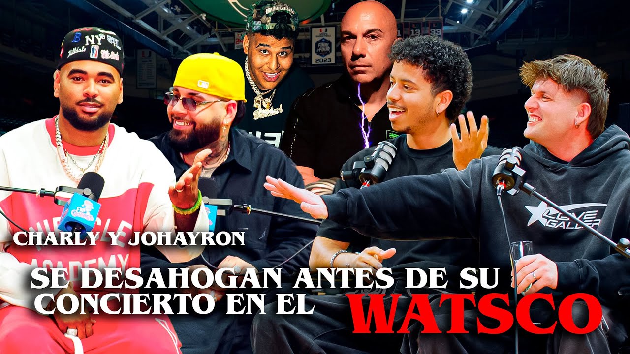 ENTREVISTA A CHARLY Y JOHAYRON / SE DESAHOGAN ANTES DE SU CONCIERTO EN EL WATSCO