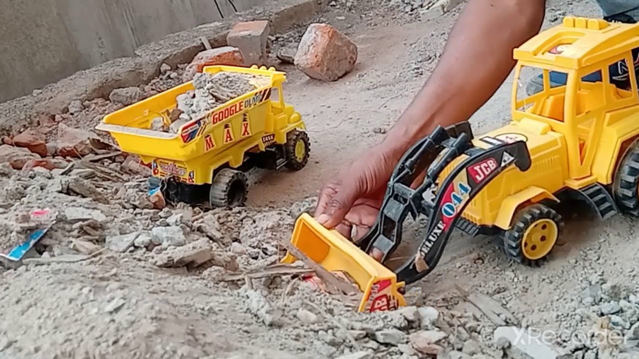 JCB Machine Fully Loaded Sand By Truck | JCB | Truck Dumper