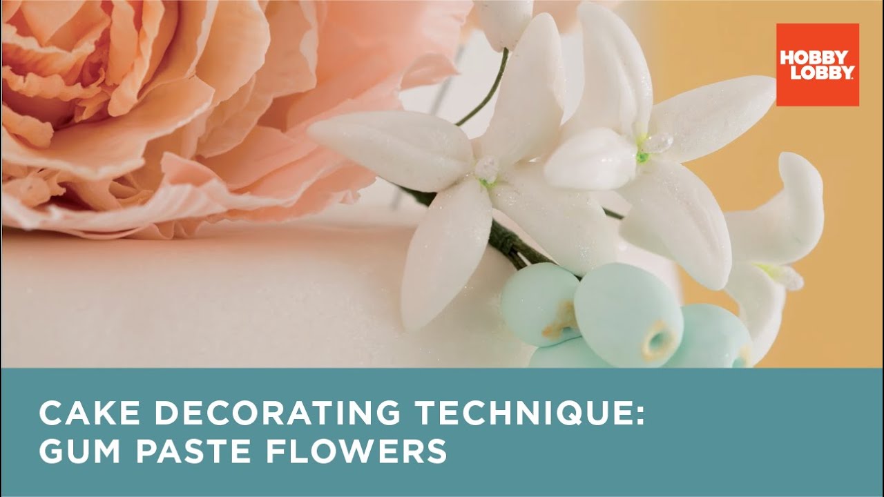 Cake Decorating Technique: Gum Paste Flowers | Hobby Lobby®