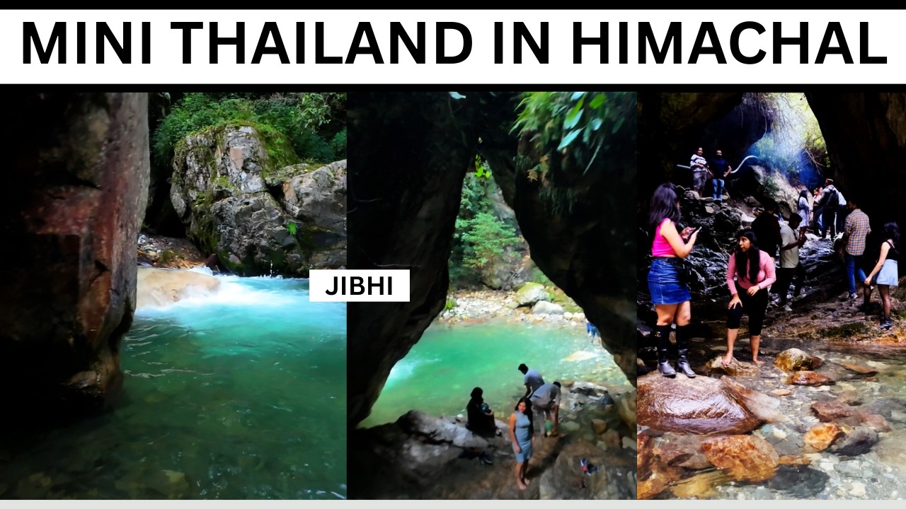 Mini Thailand Jibhi 🇮🇳 | Khuli Katandi Waterfall | Explore Hidden Gem | Hidden Paradise in Himachal