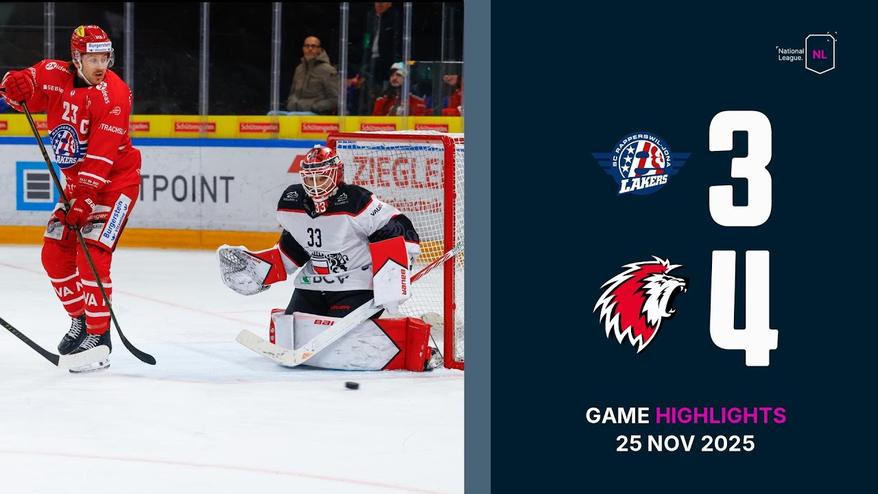 SCRJ Lakers vs. Lausanne HC - Game Highlights