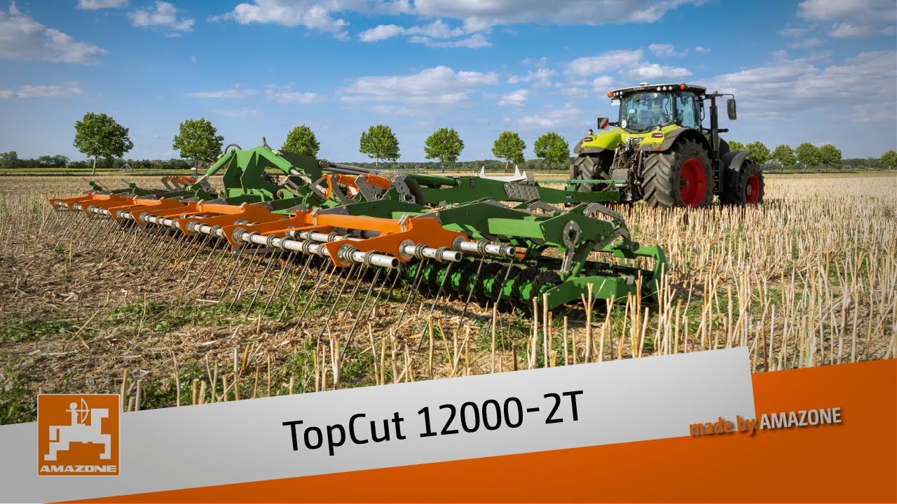 TopCut 12000-2T in Rapsstoppel | AMAZONE