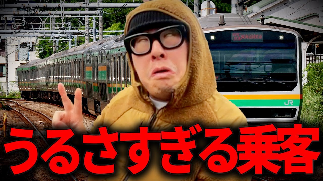 【湘南新宿ライン】クソみたいなジジババ乗客がいる電車に乗ってしまった・・・