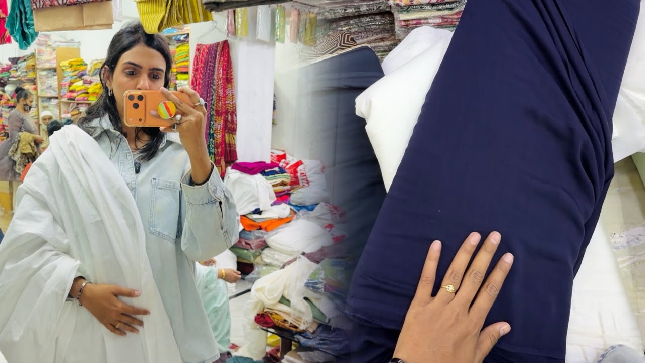 Fabric Purchased👍🏻 | Sabyasachi’s Rajputi Vision || Divyani Malviya Vlog ||