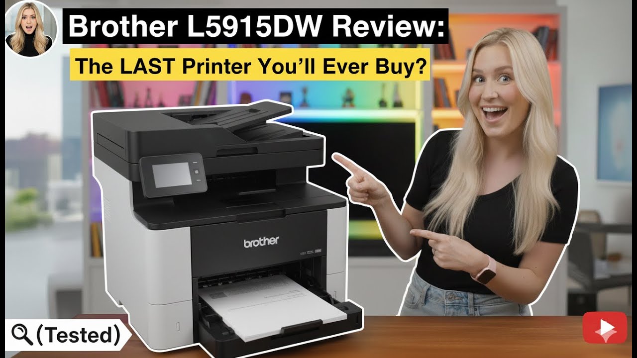Brother L5915DW Review: The LAST Printer You'll Ever Buy?