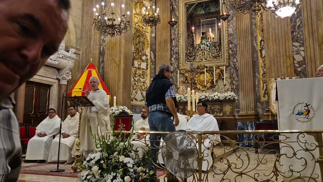 La fiesta de la Virgen de la Mercè (Patrona de Barcelona) con la Pastoral del Sordo de Barcelona. 