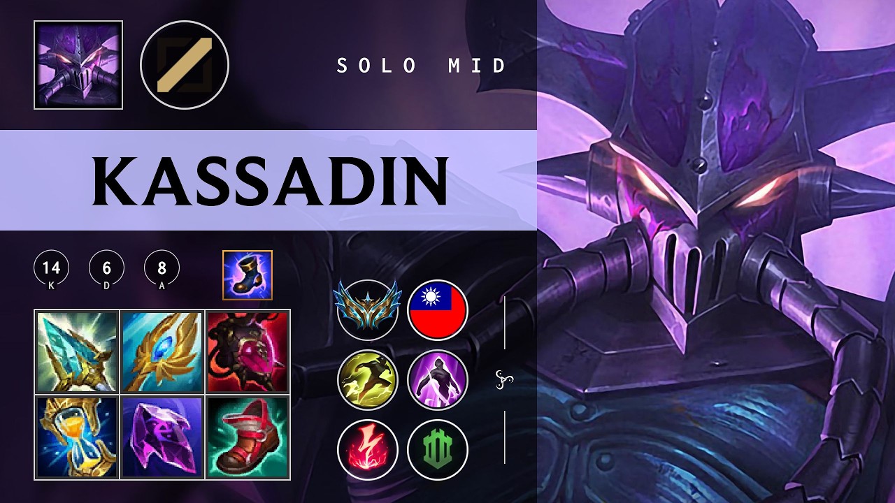 Kassadin Mid vs Hwei - TW Challenger Patch 26.06