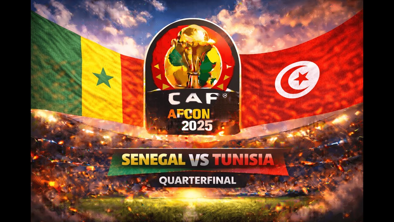 Quaterfinal - Senegal vs Tunisia AFCON 25 simulation FL26/PES21