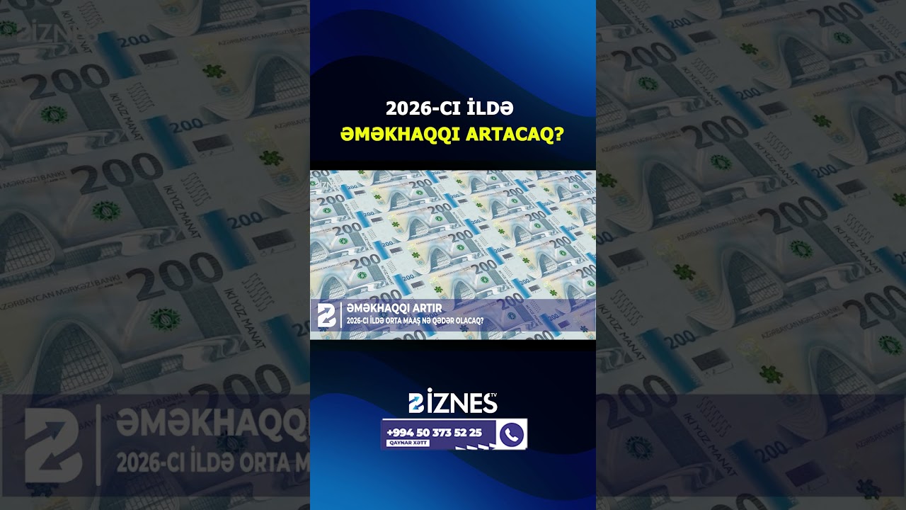 2026-cı ildə əməkhaqqı artacaq?