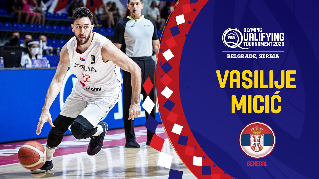 Vasilije Micić with a class performance vs. Puerto Rico | TCL Player of the Game | FIBA OQT 2020