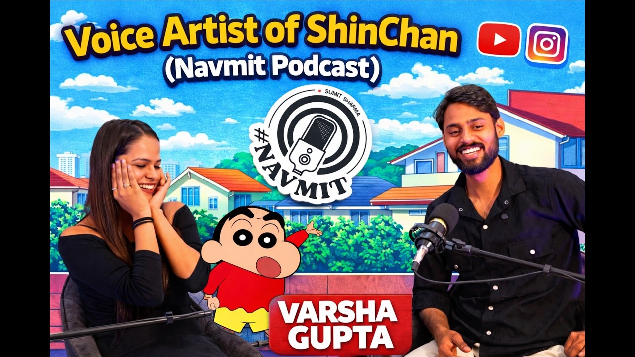 Voice Artist Of ShinChan || Varsha Gupta || Navmit Podcast #navmitpodcast #podcast  #shinchan