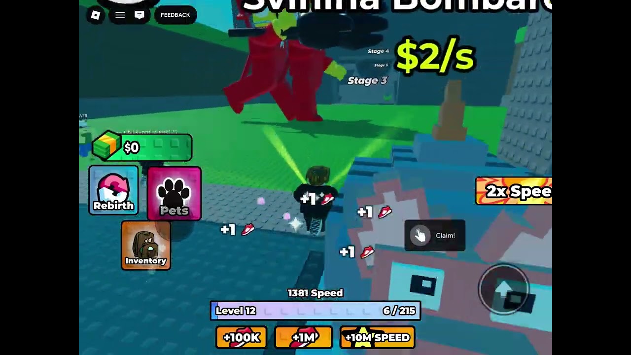 Me playing brainrot 1 per speed 