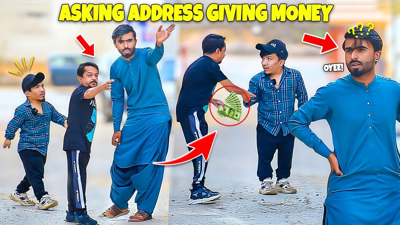 Asking Adress & Giving Money Prank | @NewTalentOfficial