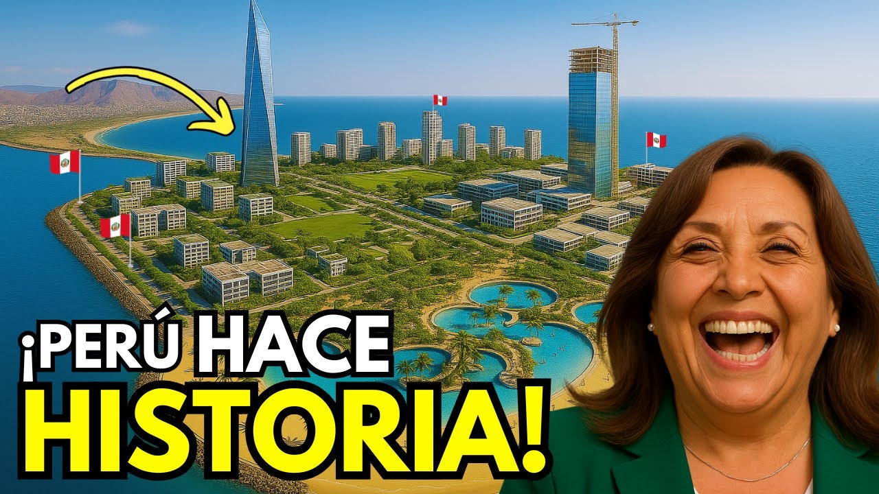 ¡La PENÍNSULA ARTIFICIAL MÁS GRANDE del MUNDO está en PERÚ! 🌎🏗️