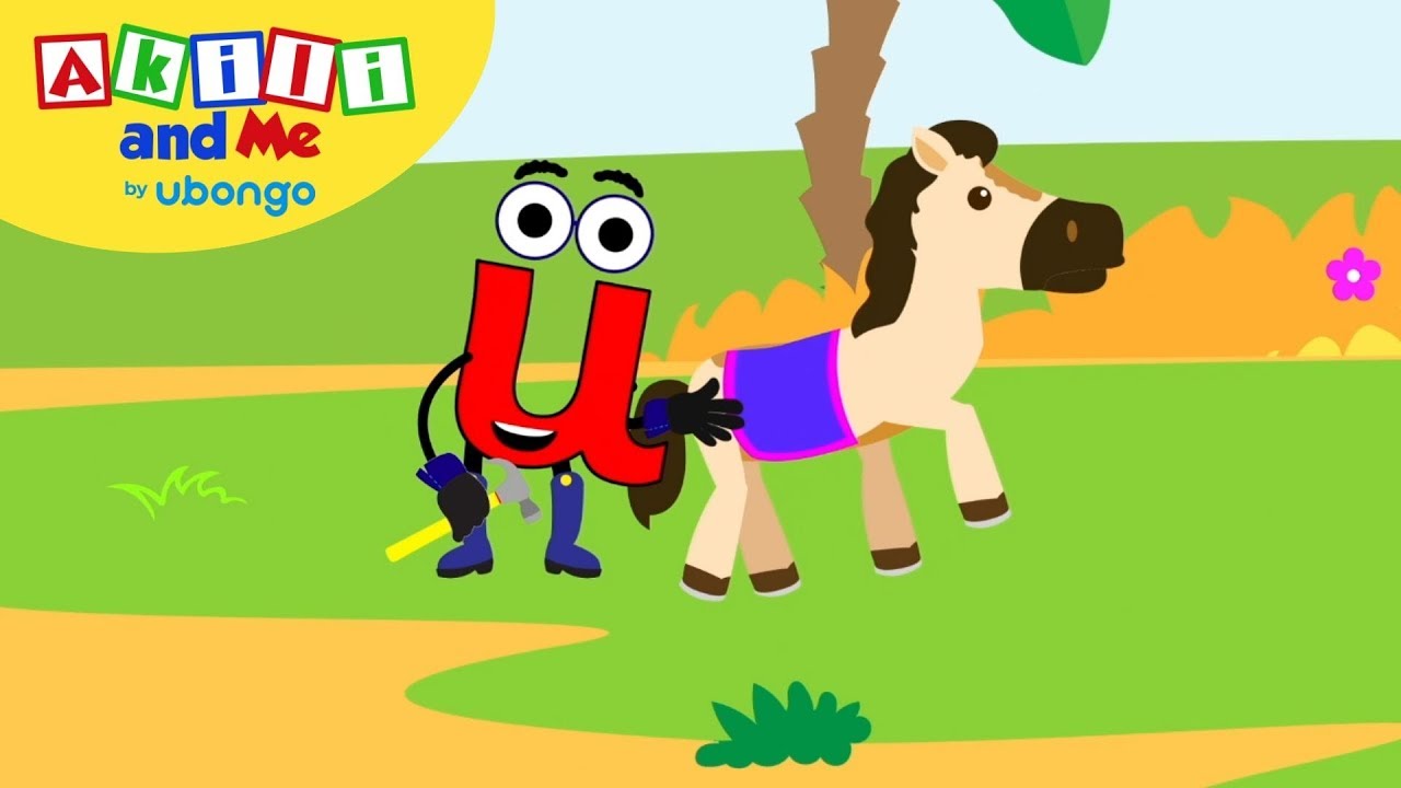 Learn Letter U! | The Alphabet with Akili | Cartoons for Preschoolers