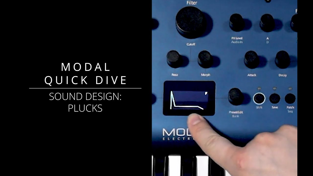 Modal Quick Dive #6 – Sound Design: Plucks