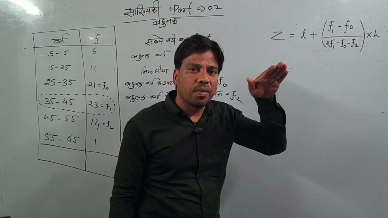 Maths ,class-10 chapter-13 ,सांख्यिकी ( part-2)