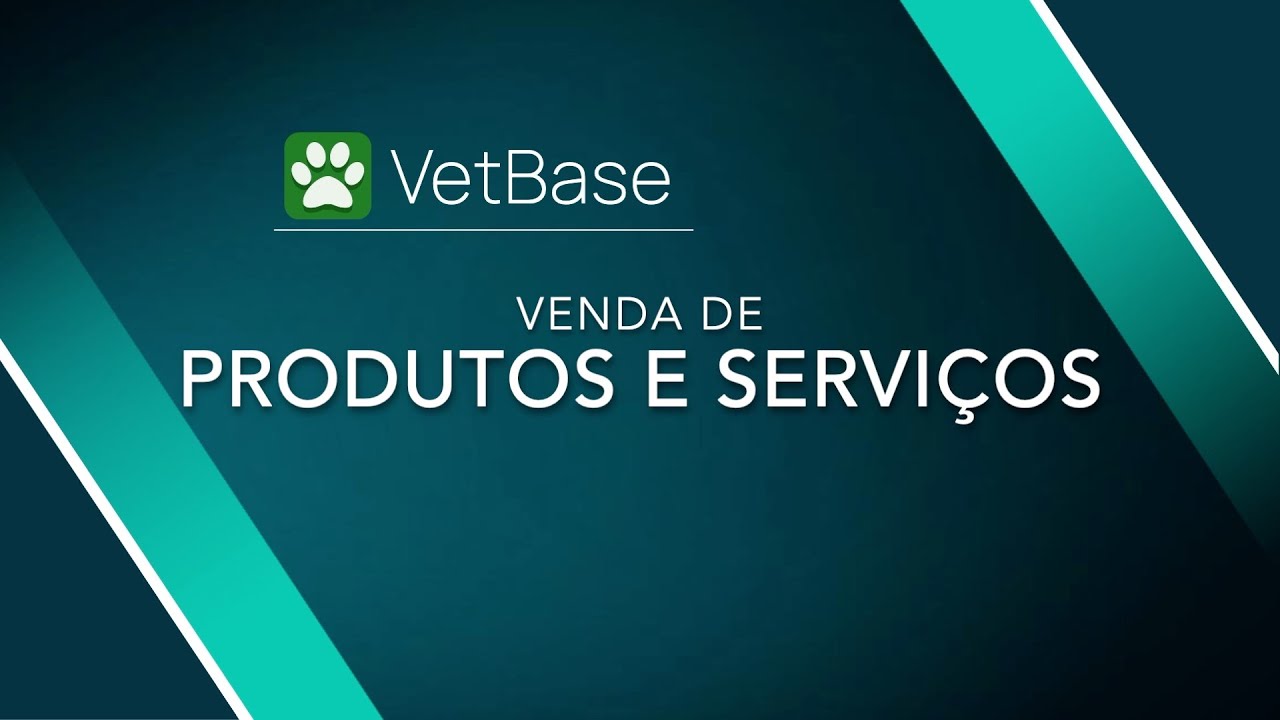 Vendendo Produtos e Serviços no VetBase