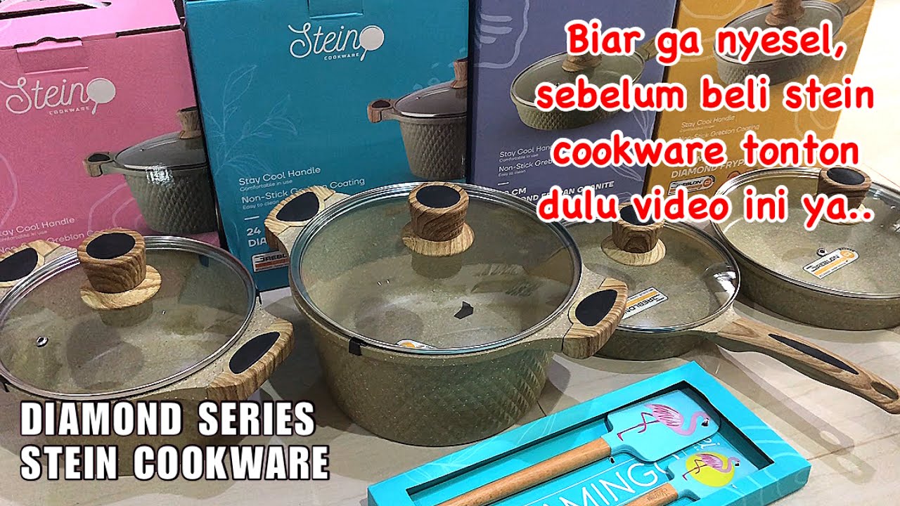 UNBOXING DAN REVIEW STEIN COOKWARE DIAMOND SERIES