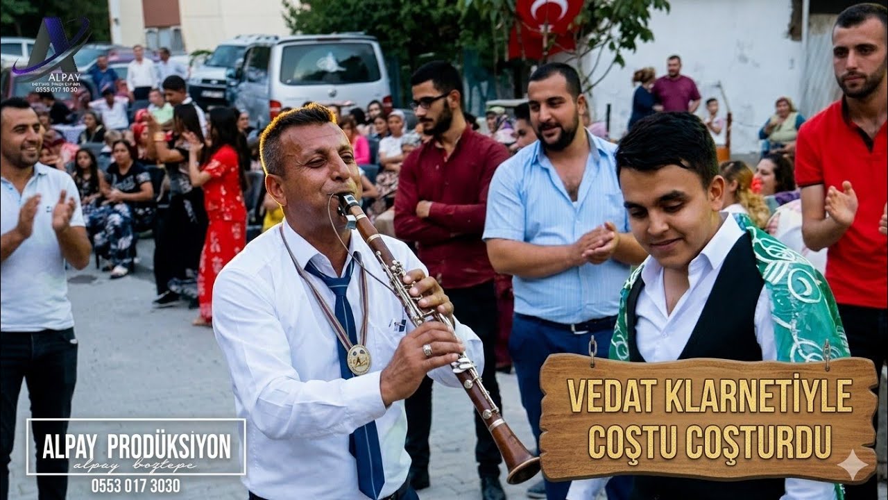 klarnetle yine coştu yerinde duramadı oyun havaları Yenişehirli Vedat 
