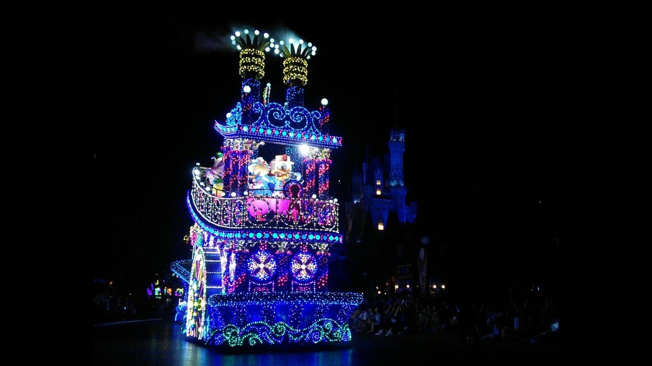 【2015リニューアル初日】TDL エレクトリカルパレード・ドリームライツ 【全景】