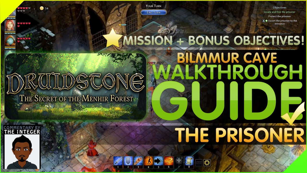 Druidstone Bilmmur Cave Walkthrough Guide [The Prisoner 100%]