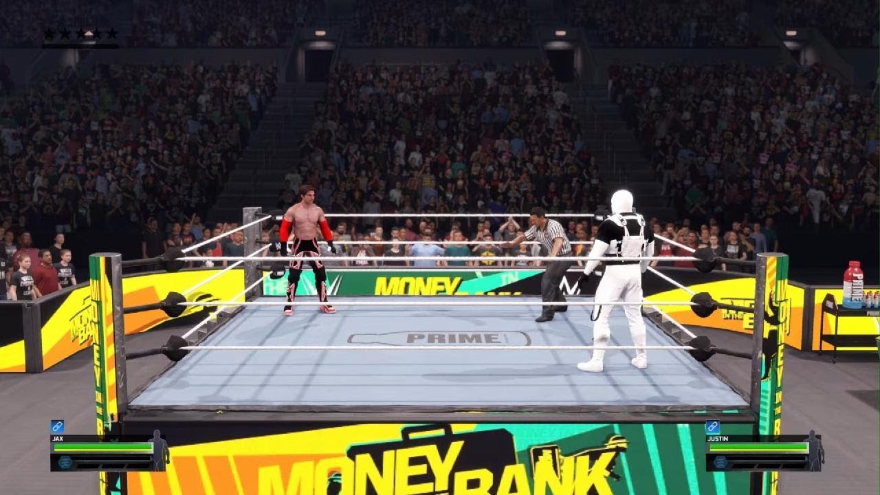 WWE World Heavyweight Championship Match- Jax vs Justin