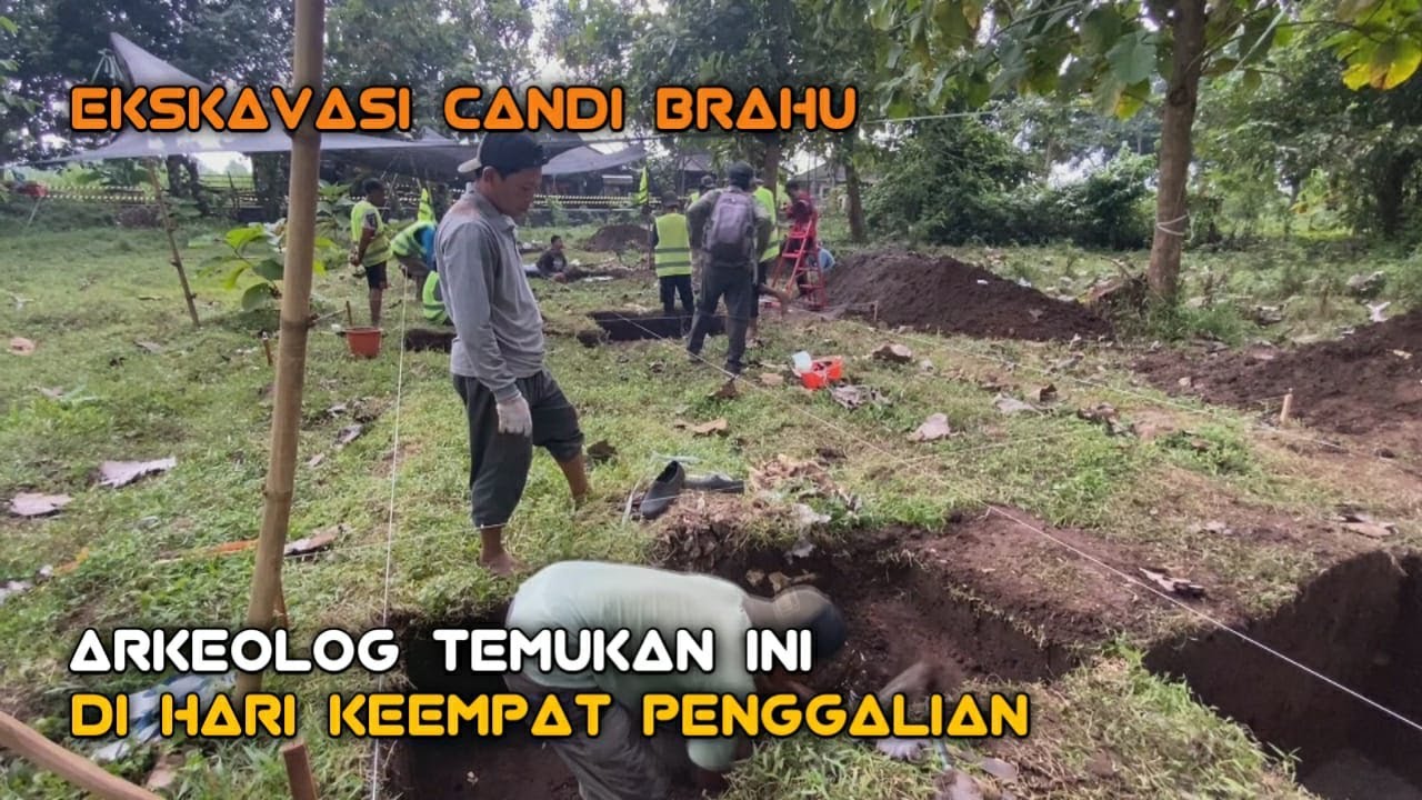 Update Ekskavasi CANDI BRAHU di Pusat Kotaraja MAJAPAHIT Part 2 -  Arkeolog Temukan Ini