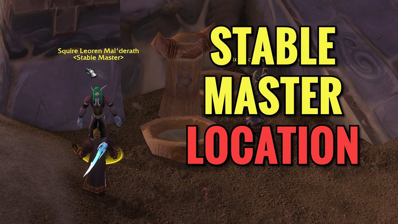Silithus Stable Master Location (WoW Classic)